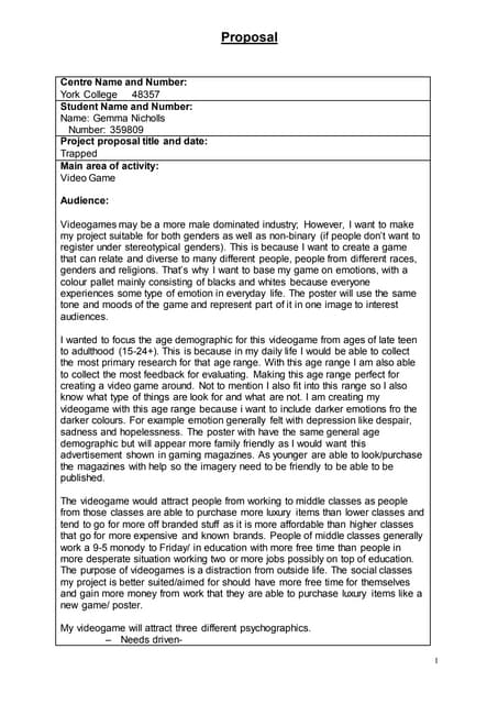 Proposal MFP