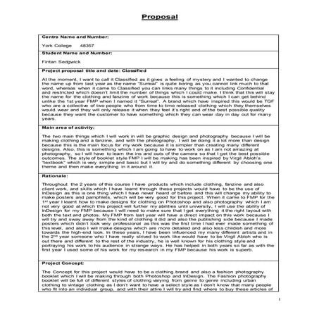 FMP Proposal | DOCX