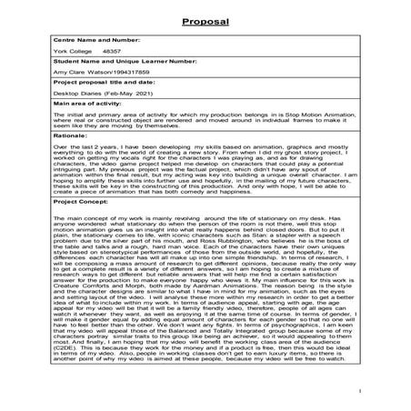 Internship report on animation | PDF