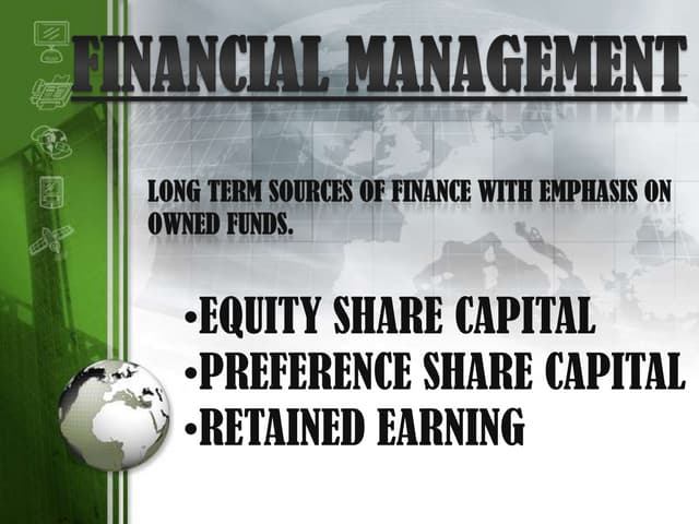 Financial management ppt