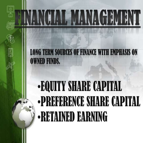 Financial management ppt
