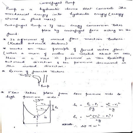 Centrifugal pump and its analysis 