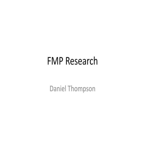 Fmp research