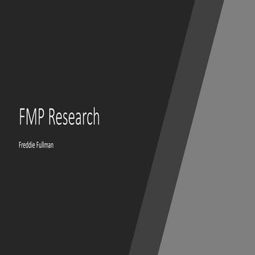 Fmp research