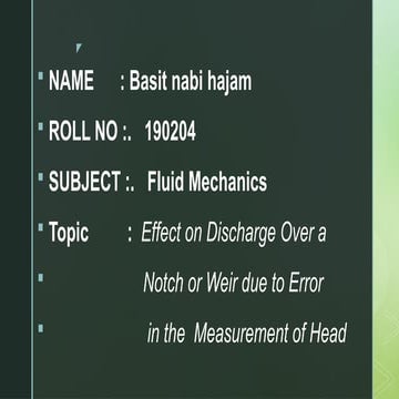Fluid mechanics civil engineering presentation.pptx