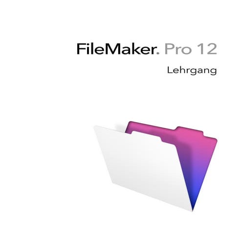 FileMaker Pro 12 Netzwerkinstallations-Handbuch | PDF