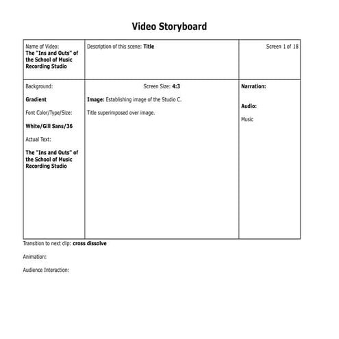 FMP Storyboard