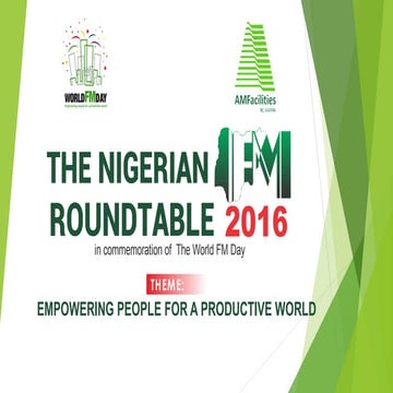 Fm roundtable presentations