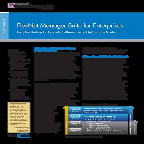 FlexNet Manager Suite for Enterprises A.P. Møller-Mærsk Success Story