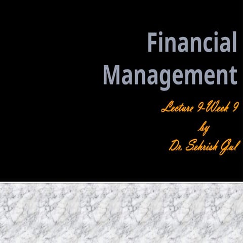 Stocks Valuation Learning Objectives:  Stocks valuation : Models pptx