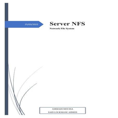 Mise en place NFS