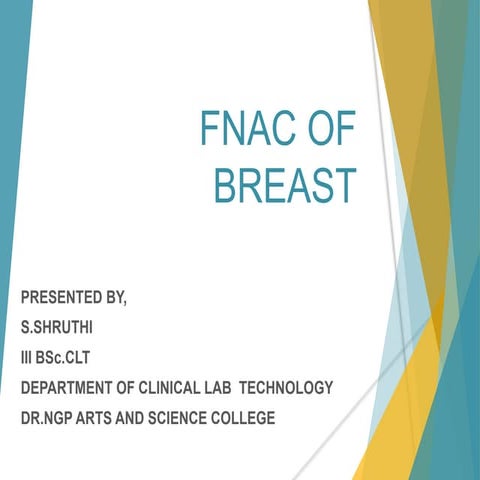 Fnac of  breast