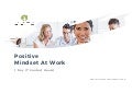 Positive Mindset At Work