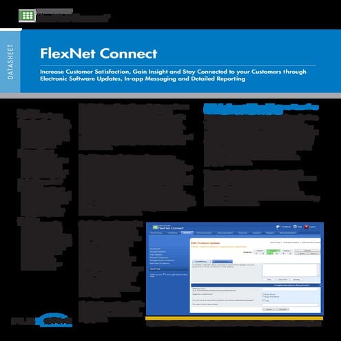 FlexNet Connect Datasheet April 2014