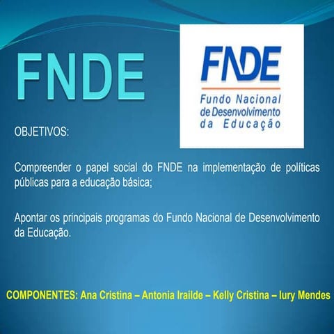 Fnde | PPTX