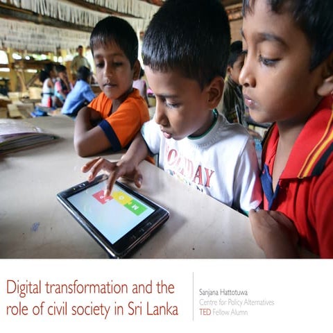 Digital transformation and the role of civil society in Sri Lanka