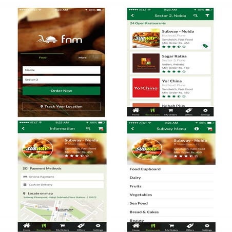 Hyperlocal food and grocery delivery platform