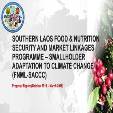 FNML Presentation for COSOP 2016_Progress Report