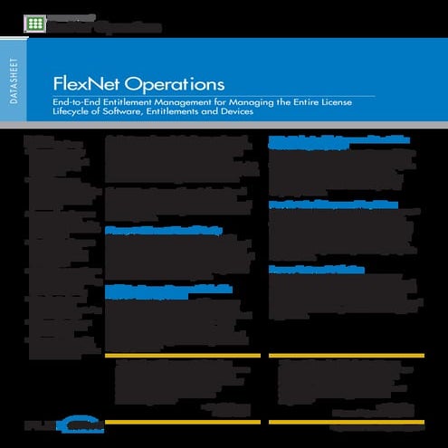 FlexNet Operations