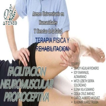 Facilitacion neuromuscular propioceptiva