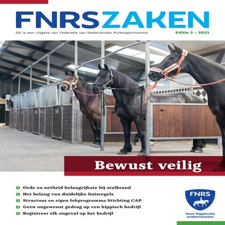 FNRS Zaken 2 2023 Veiligheid PDF