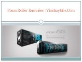 Foam roller exercises
