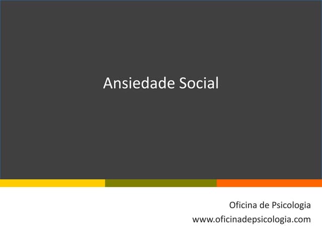 Fobia social slideshare