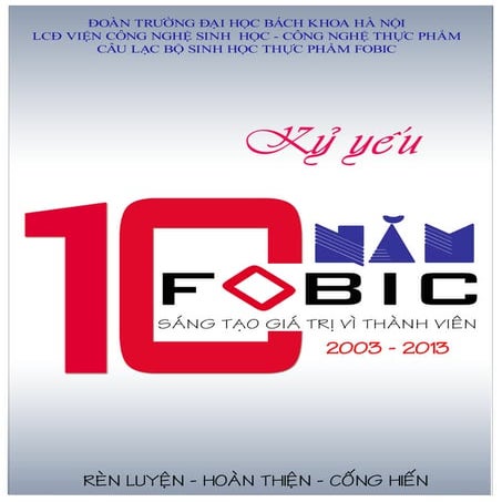 Kỷ yếu 10 năm FOBIC