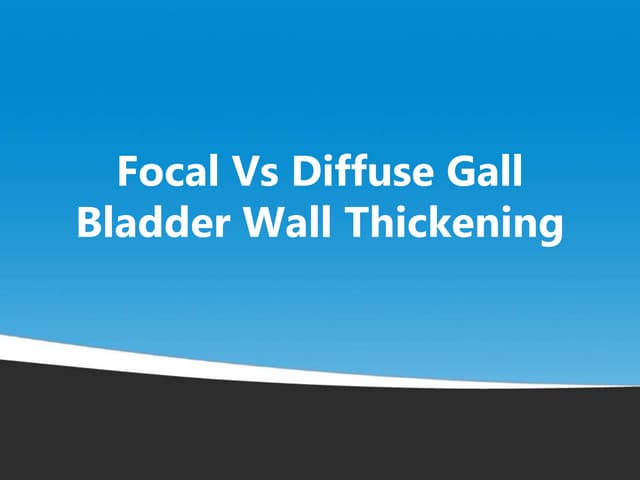 Gall bladder Ultrasound | PPT