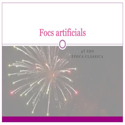 Focs artificials