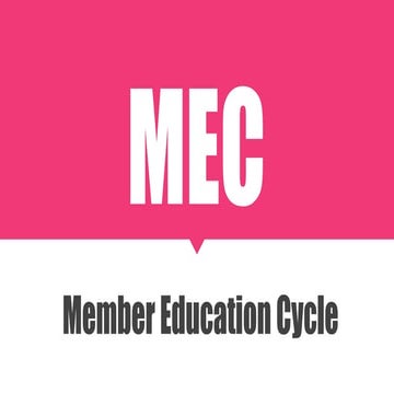 Membership Education Cycle - Talent Development