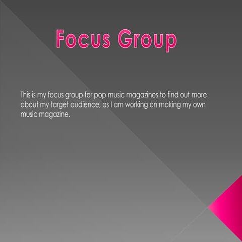 Focus Group