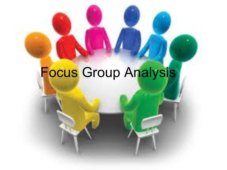 Focus group analysis Focus group analysis
