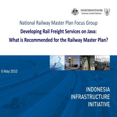 Focus group discussion on national railways master plan, jakarta, 6 may 2010