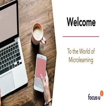 FocusU Microlearning Offerings