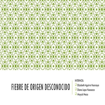 FIEBRE DE ORIGEN DESCONOCIDO (FOD) .pptx