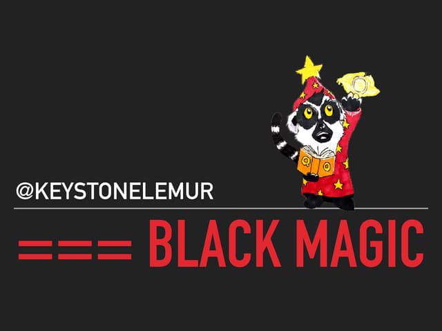 Fog City Ruby - Triple Equals Black Magic