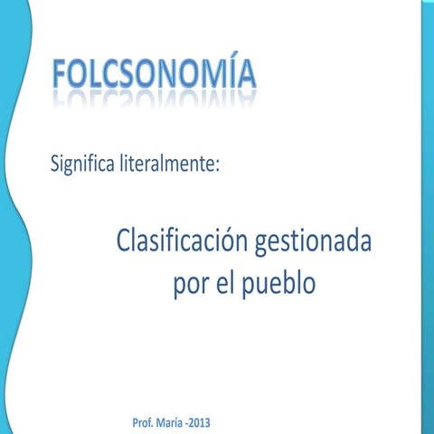 Folcsonomía