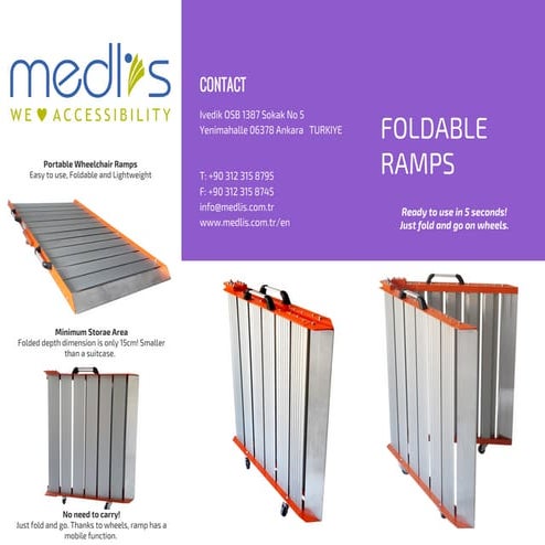 Wheelchair Ramps  I Foldable Ramp Catalogue