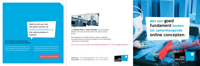 Folder blauwebaksteen