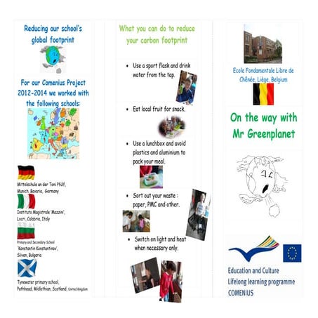 Folder de la belgique