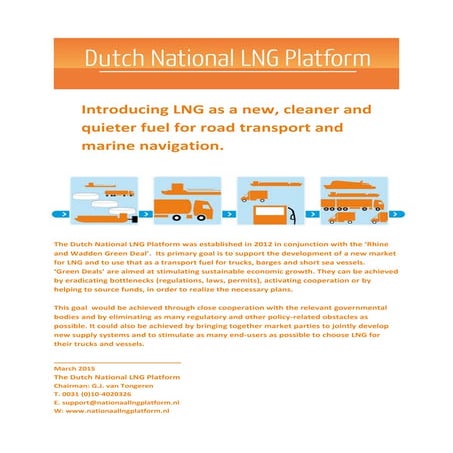 LNG overview the Netherlands