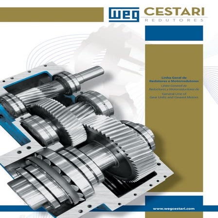 Cátalogo General Reductores WEG CESTARI