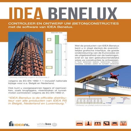 IDEA BNL: rekensoftware voor Eurocode 2 Beton