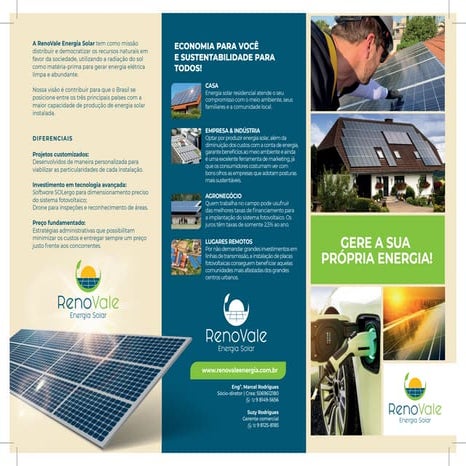 Energia Solar fotovoltaica Renovável 2024 | PDF