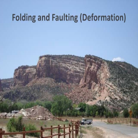 Folding and faulting