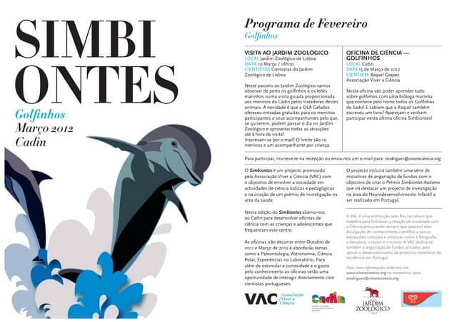 Simbiontes Autismo - Programa de Março de 2012