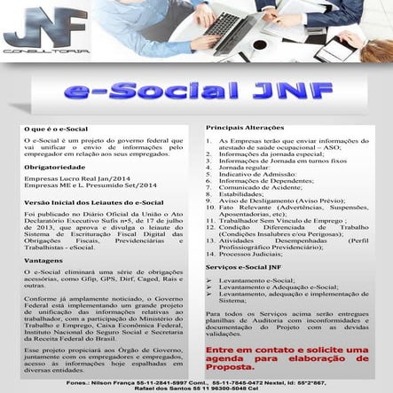 e-Social - JNF | PPTX
