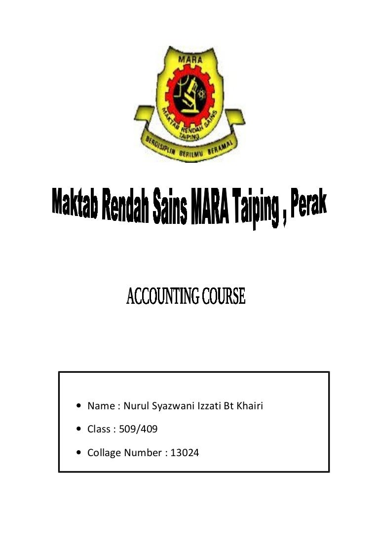 Caree folio - Accounting Course