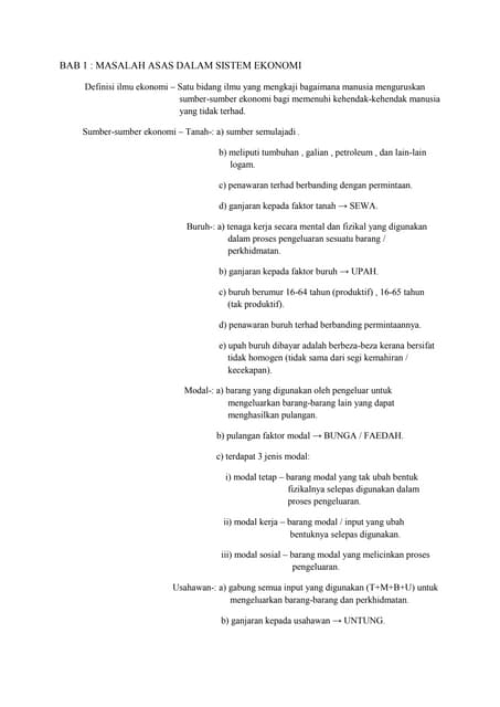 Folio mikroekonomi